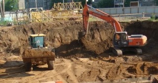 Котлован для дома Дубна, цена от 306 руб./м3.